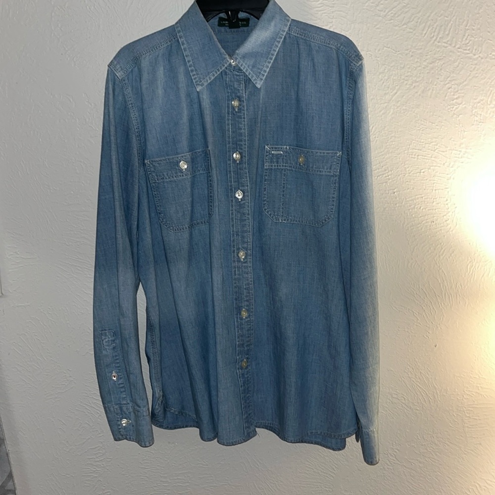 Ralph Lauren Denim Blouse